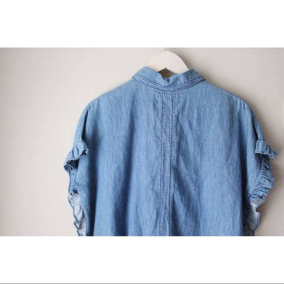 Madewell Ruffle Shirt - Picture 6 of 9